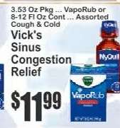Vick's Sinus Congestion Relief