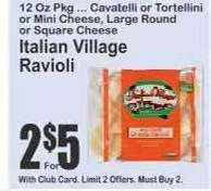 Italian Village Ravioli