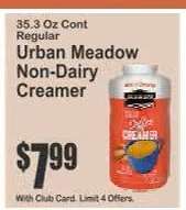 Urban Meadow Non-Dairy Creamer