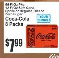 Coca-Cola 8 Packs