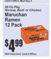 Maruchan Ramen 12 Pack
