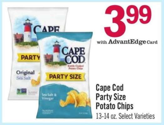 Cape Cod Party Size Potato Chips