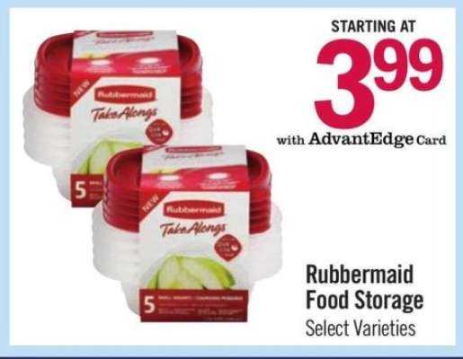 Rubbermaid Food Storage*