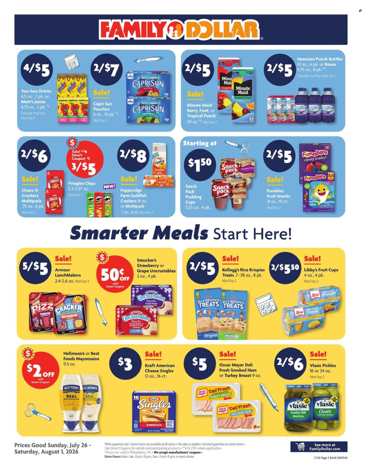 Family Dollar ad  - 07.26.2026 - 08.01.2026. Page 5