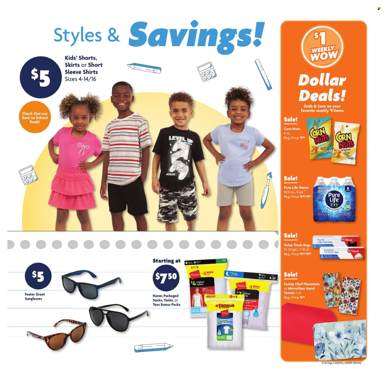 Family Dollar ad  - 07.26.2026 - 08.01.2026. Page 7