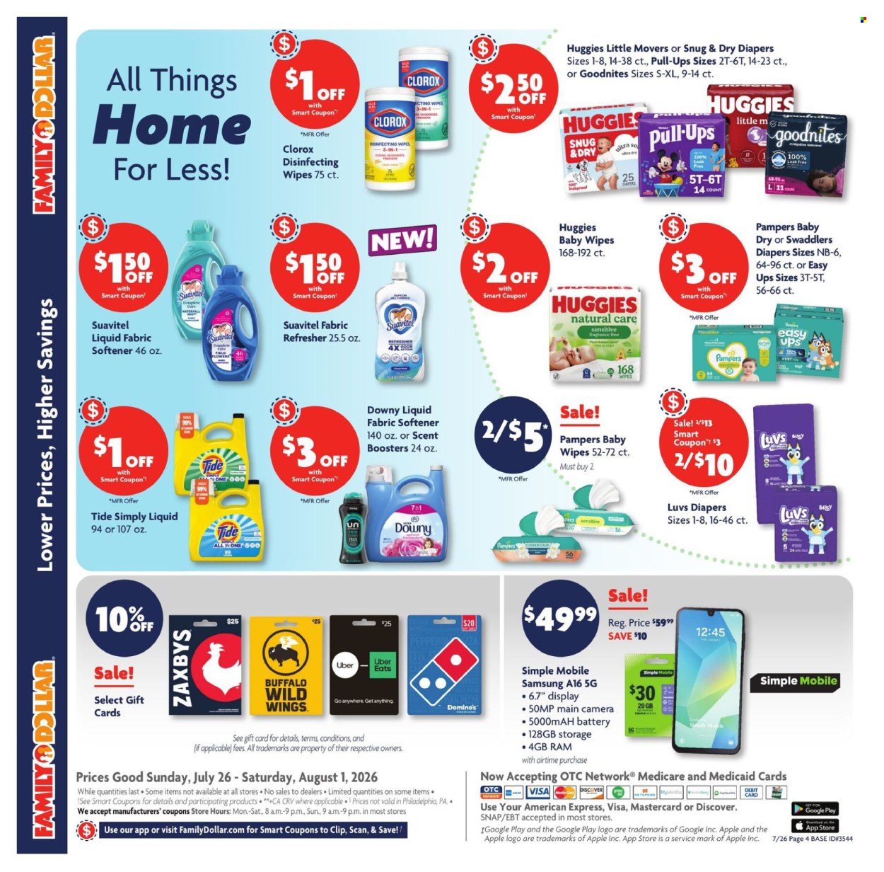 Family Dollar ad  - 07.26.2026 - 08.01.2026. Page 10