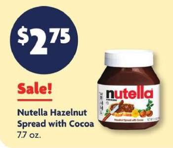 Nutella Hazelnut Spread with Cocoa