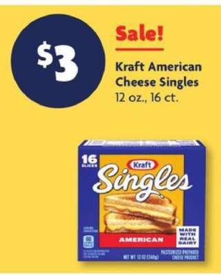 Kraft American Cheese Singles