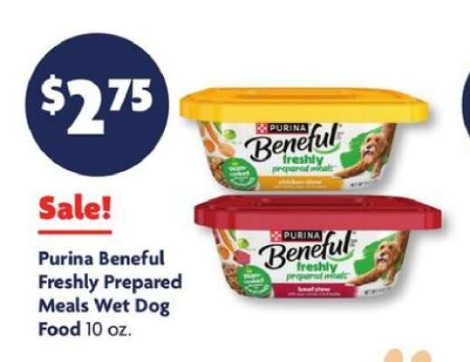 Purina Beneful Freshly Prepared Meals Wet Dog Food