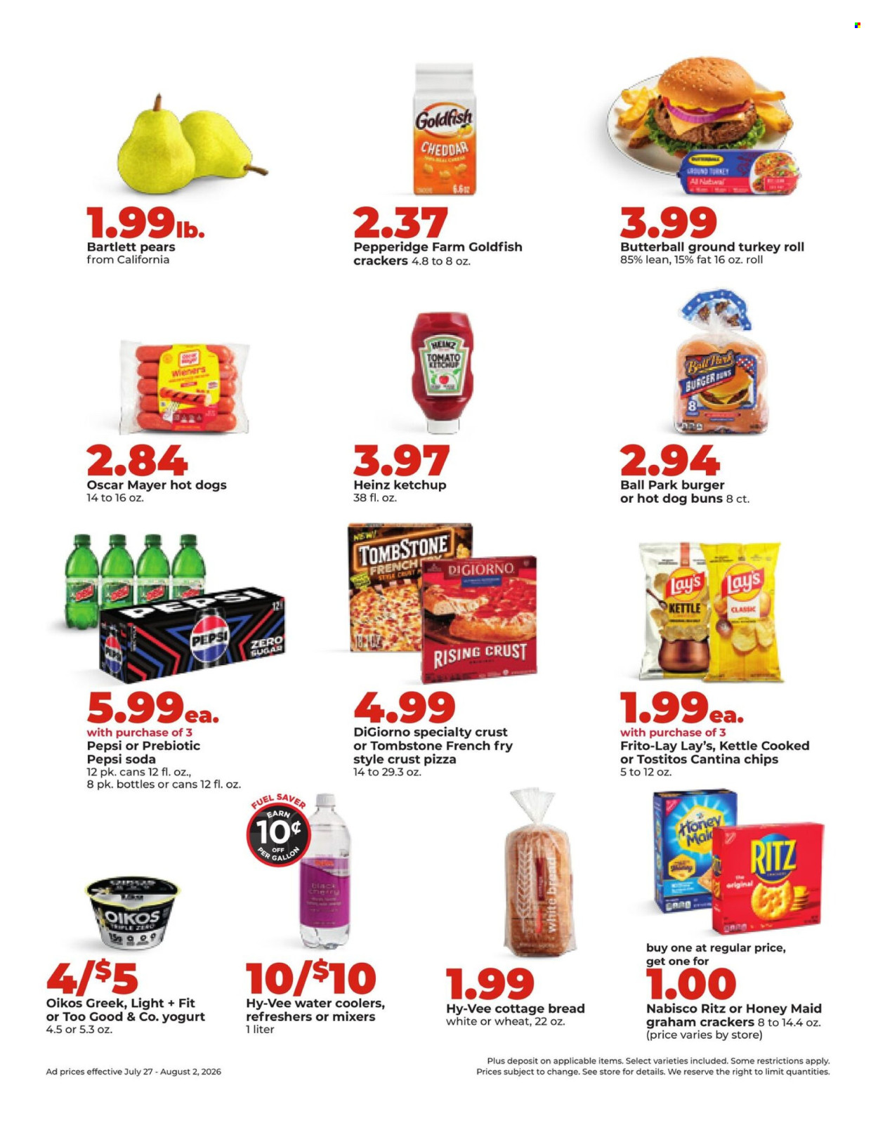 Hy-Vee ad  - 07.27.2026 - 08.02.2026. Page 2