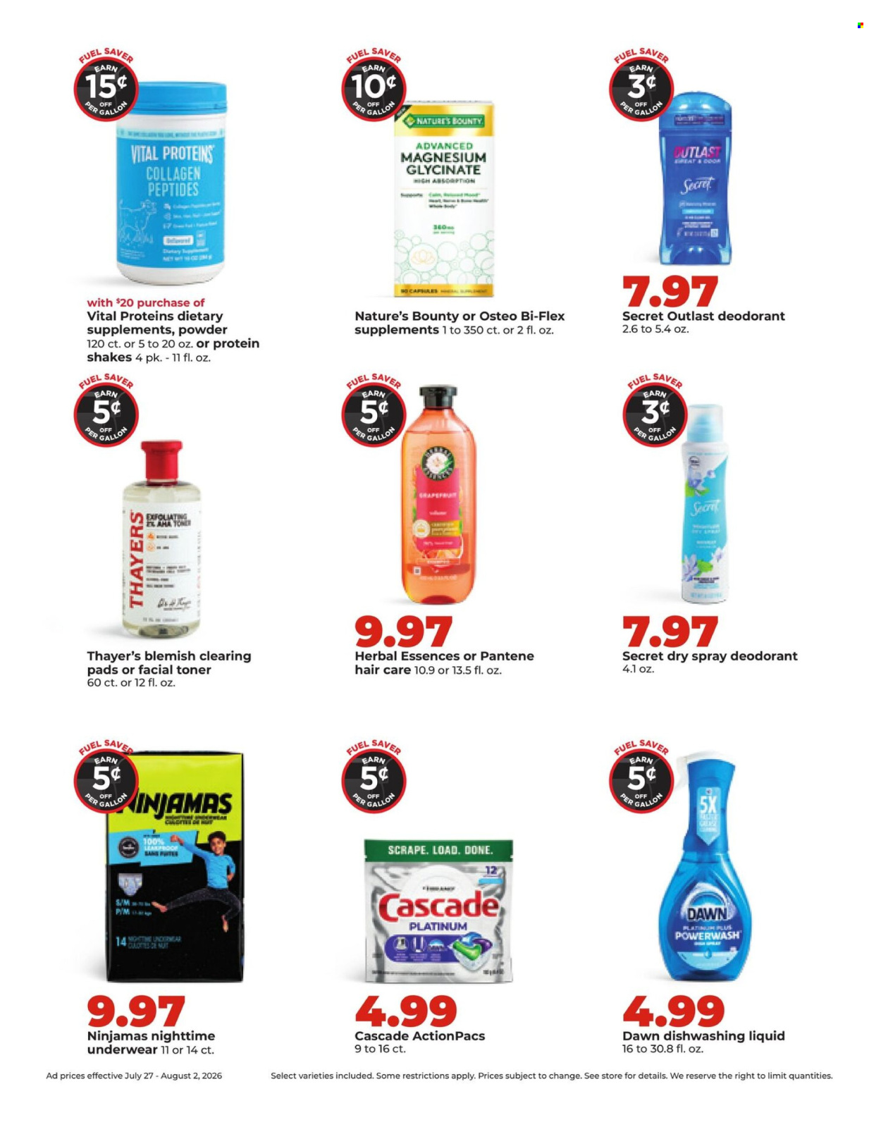 Hy-Vee ad  - 07.27.2026 - 08.02.2026. Page 10