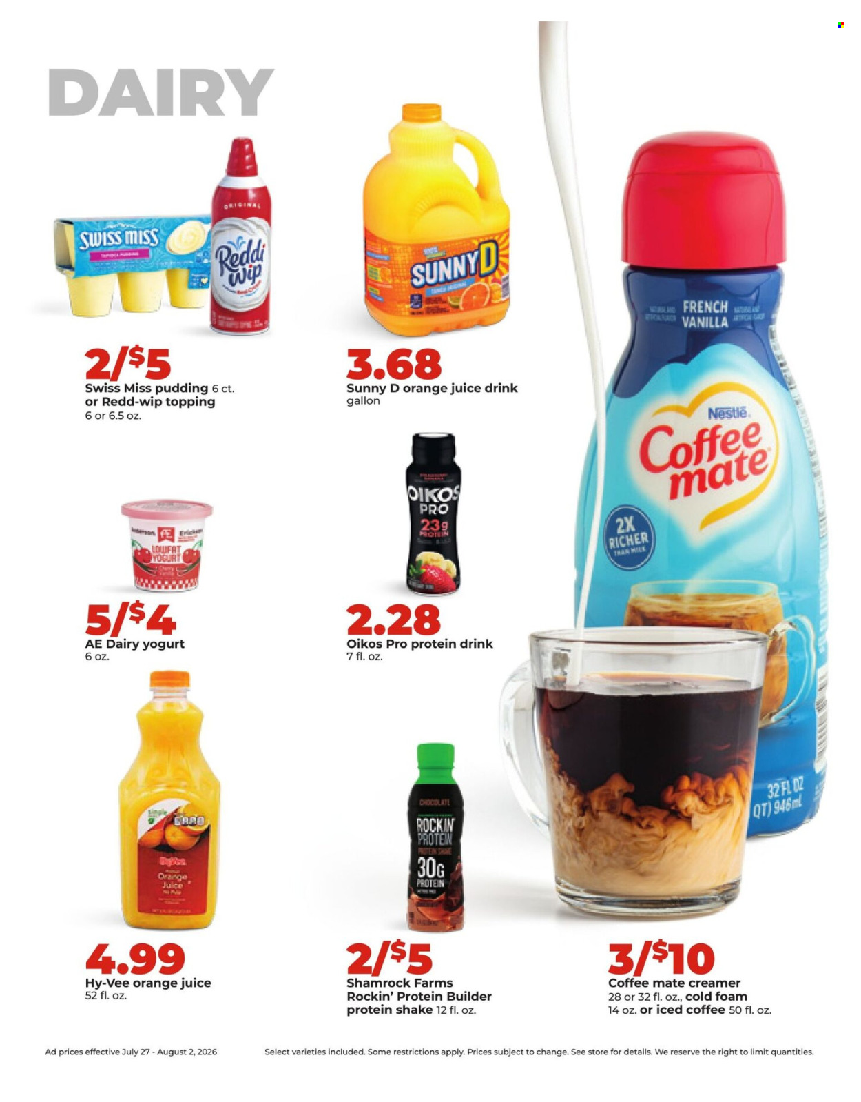 Hy-Vee ad  - 07.27.2026 - 08.02.2026. Page 27