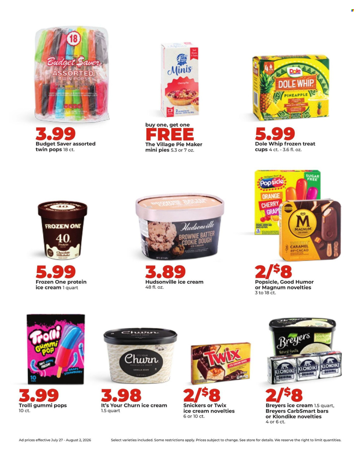 Hy-Vee ad  - 07.27.2026 - 08.02.2026. Page 29