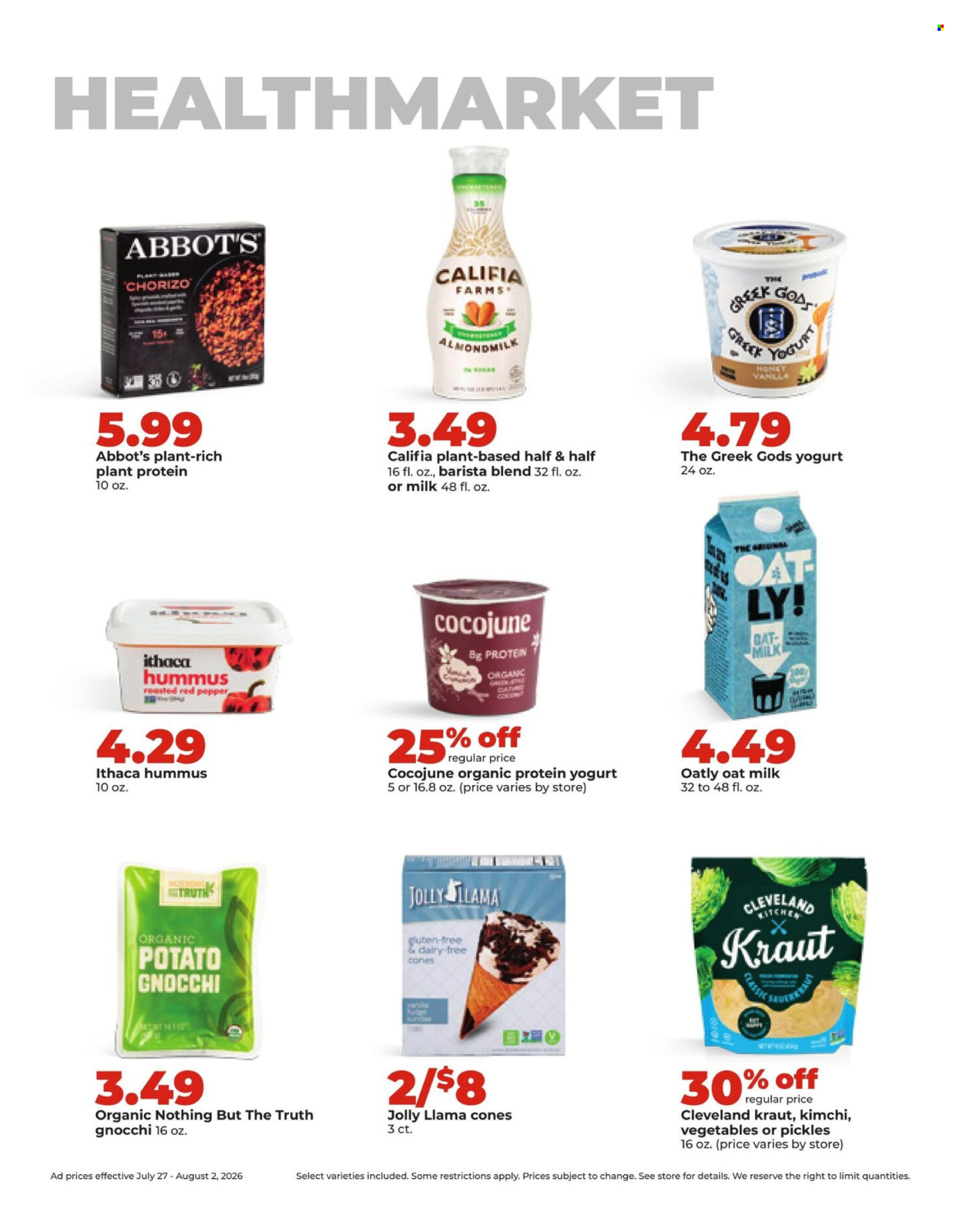 Hy-Vee ad  - 07.27.2026 - 08.02.2026. Page 30