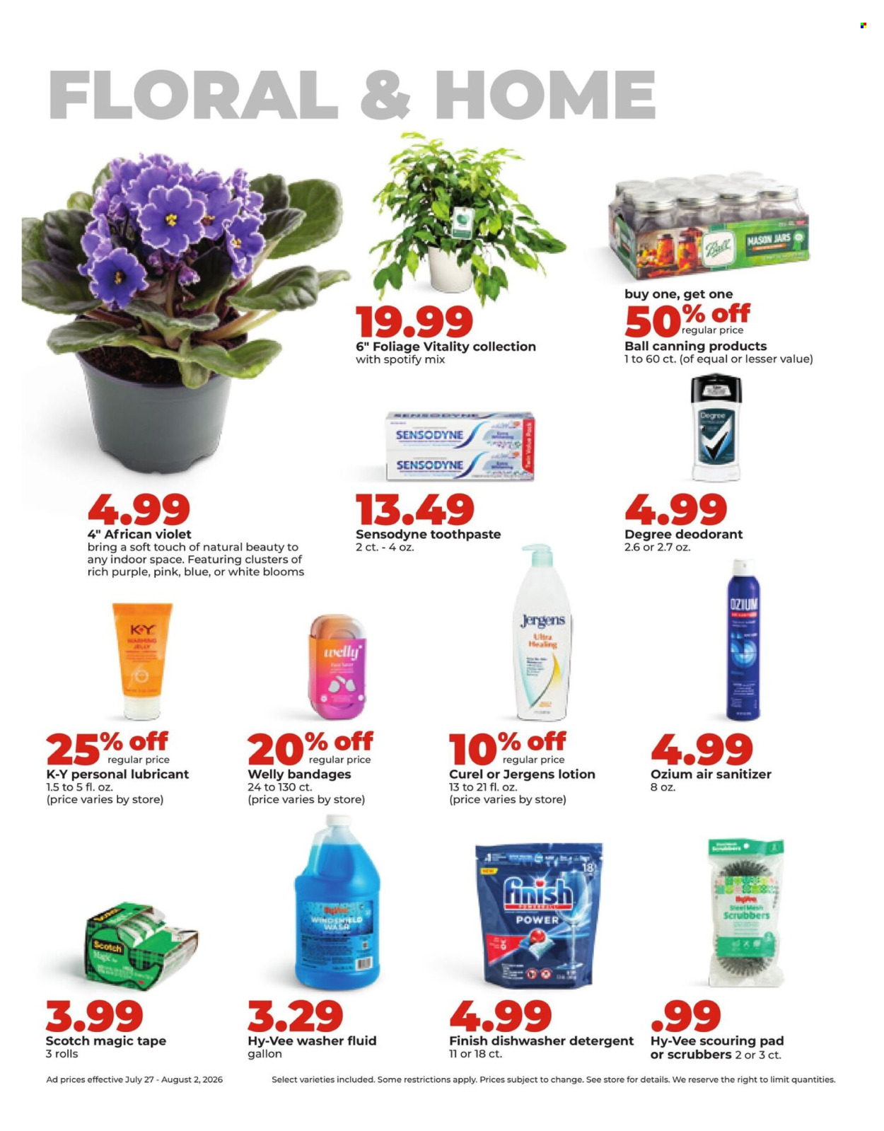 Hy-Vee ad  - 07.27.2026 - 08.02.2026. Page 33