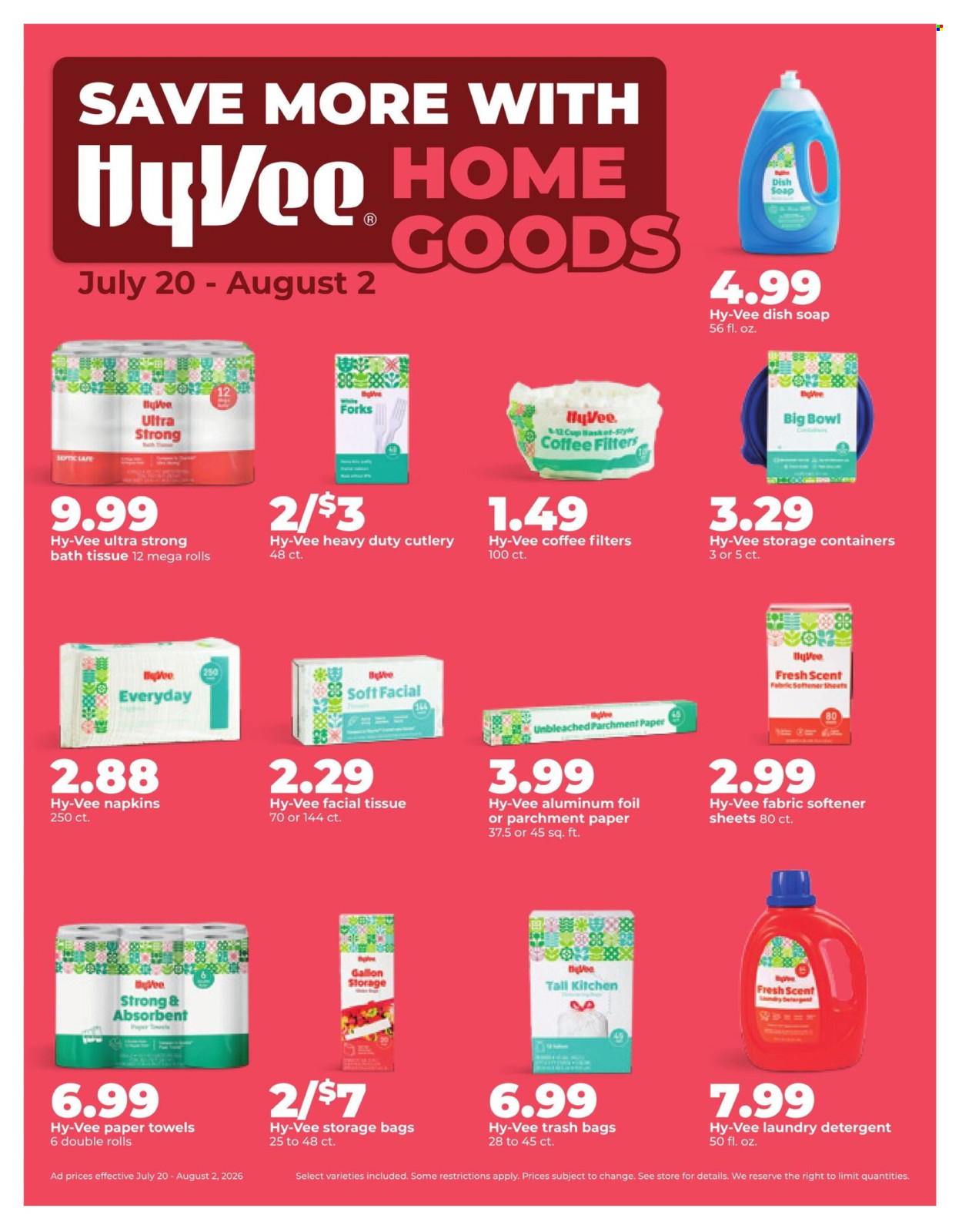 Hy-Vee ad  - 07.27.2026 - 08.02.2026. Page 35