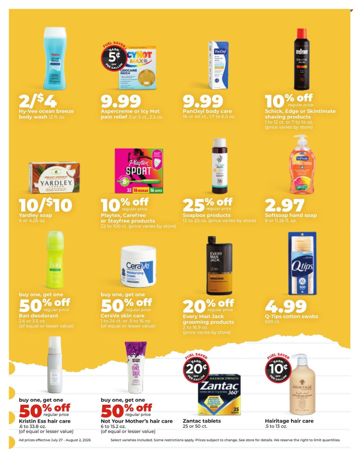 Hy-Vee ad  - 07.27.2026 - 08.02.2026. Page 38