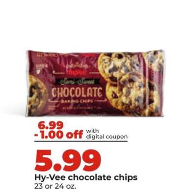 Hy-Vee chocolate chips