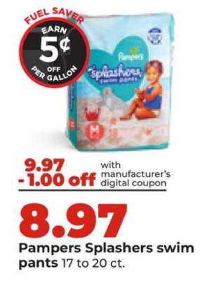 Pampers Splashers swim pants