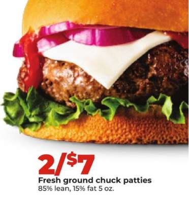 Fresh Ground Chuck Patties