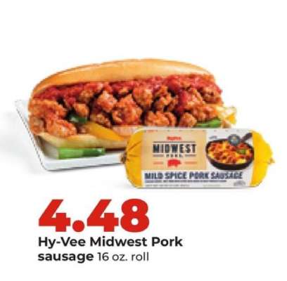 Hy-Vee Midwest Pork sausage