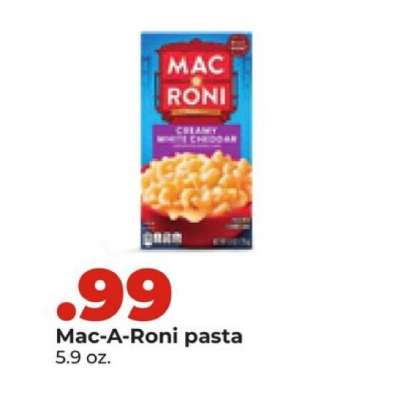 Mac-A-Roni Pasta