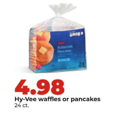 Hy-Vee waffles or pancakes