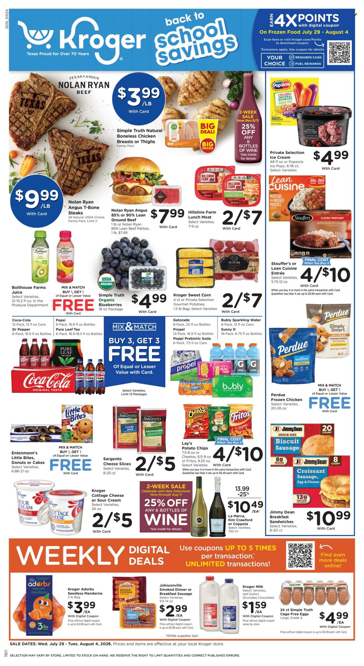 Kroger ad  - 07.29.2026 - 08.04.2026. Page 1