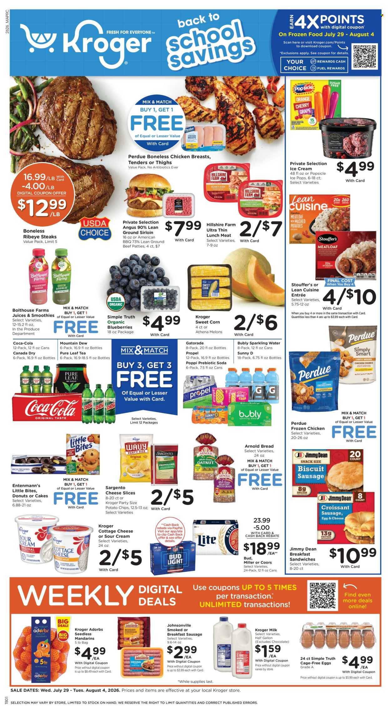 Kroger ad  - 07.29.2026 - 08.04.2026. Page 1