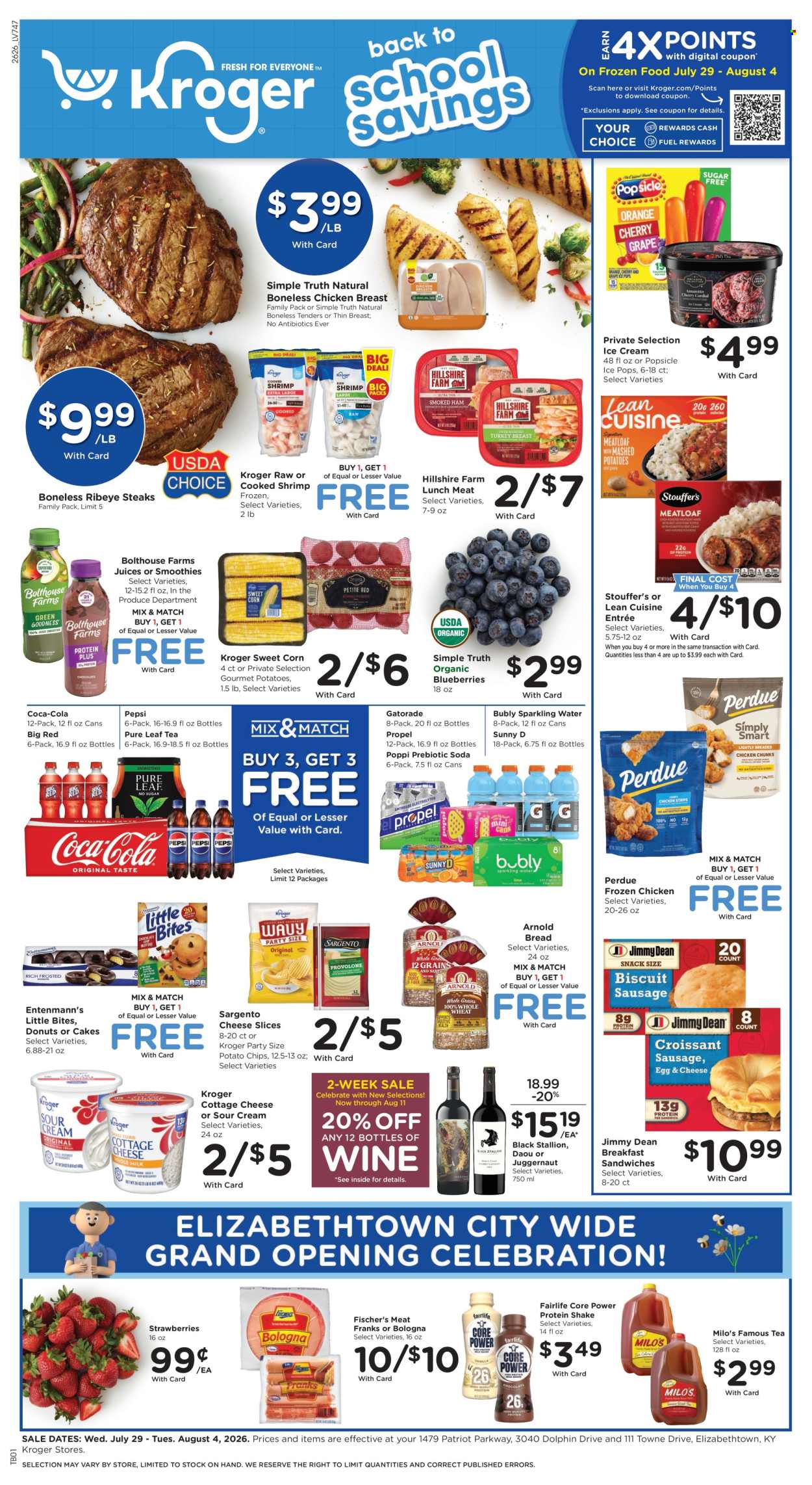 Kroger ad  - 07.29.2026 - 08.04.2026. Page 1