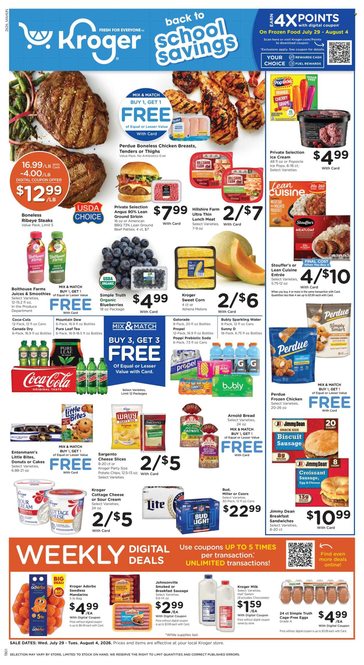 Kroger ad  - 07.29.2026 - 08.04.2026. Page 1