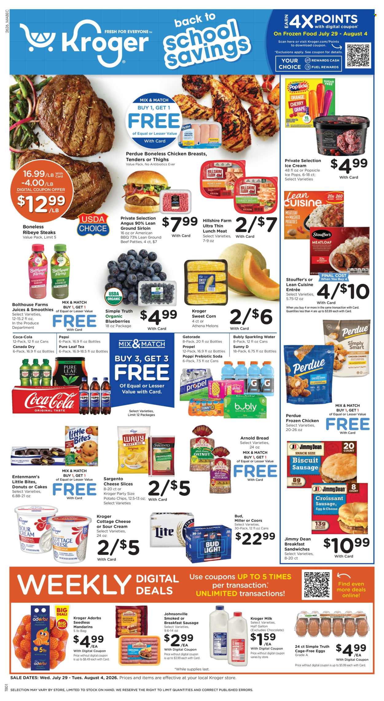 Kroger ad  - 07.29.2026 - 08.04.2026. Page 1