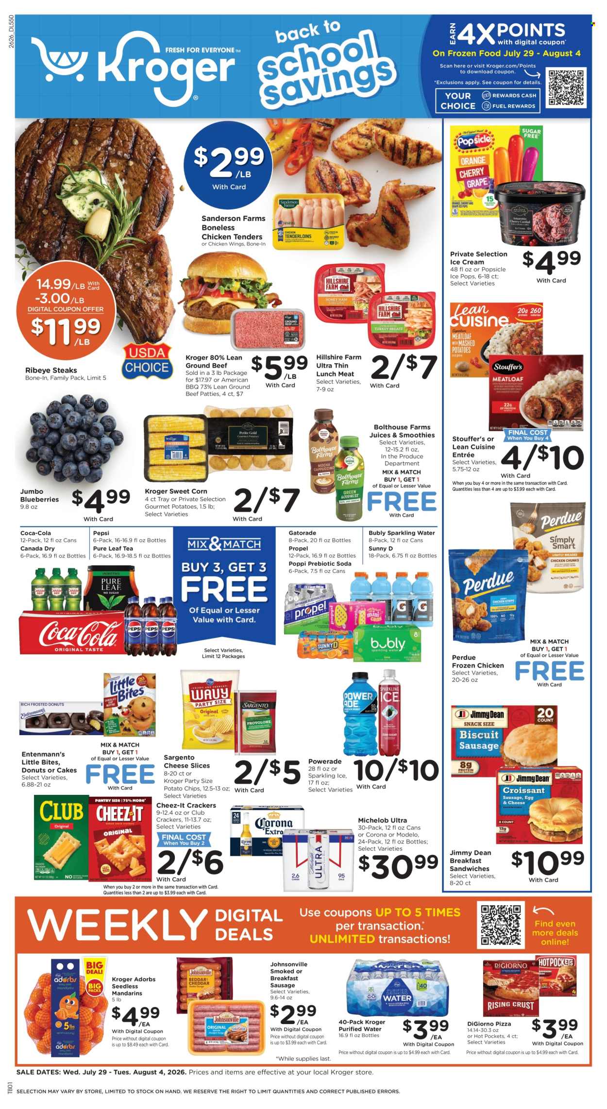 Kroger ad  - 07.29.2026 - 08.04.2026. Page 1