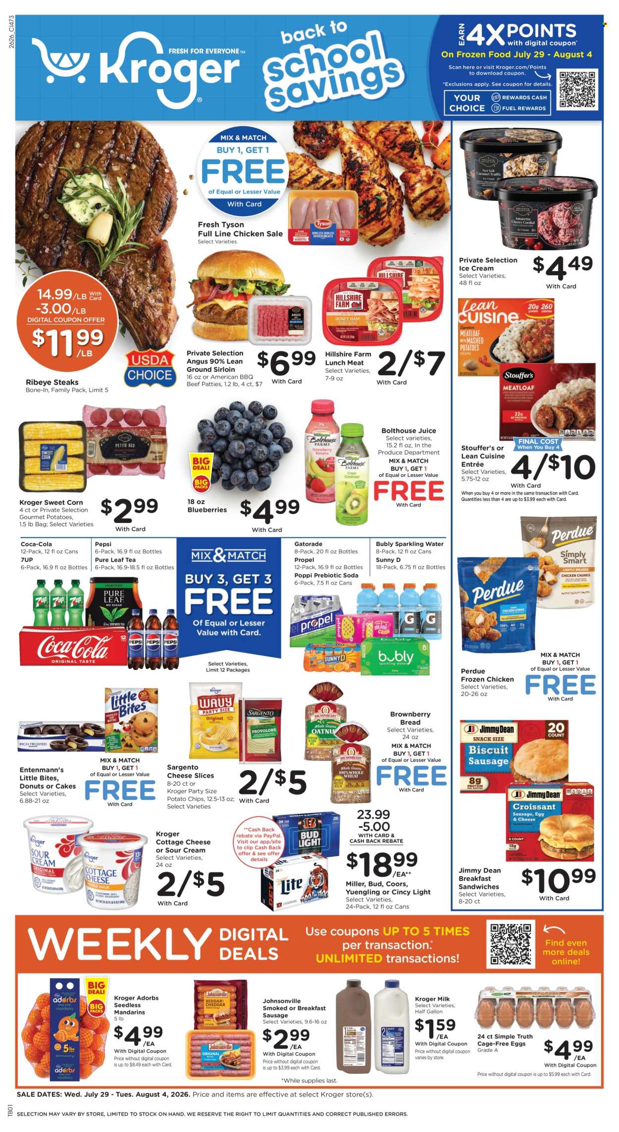 Kroger ad  - 07.29.2026 - 08.04.2026. Page 1