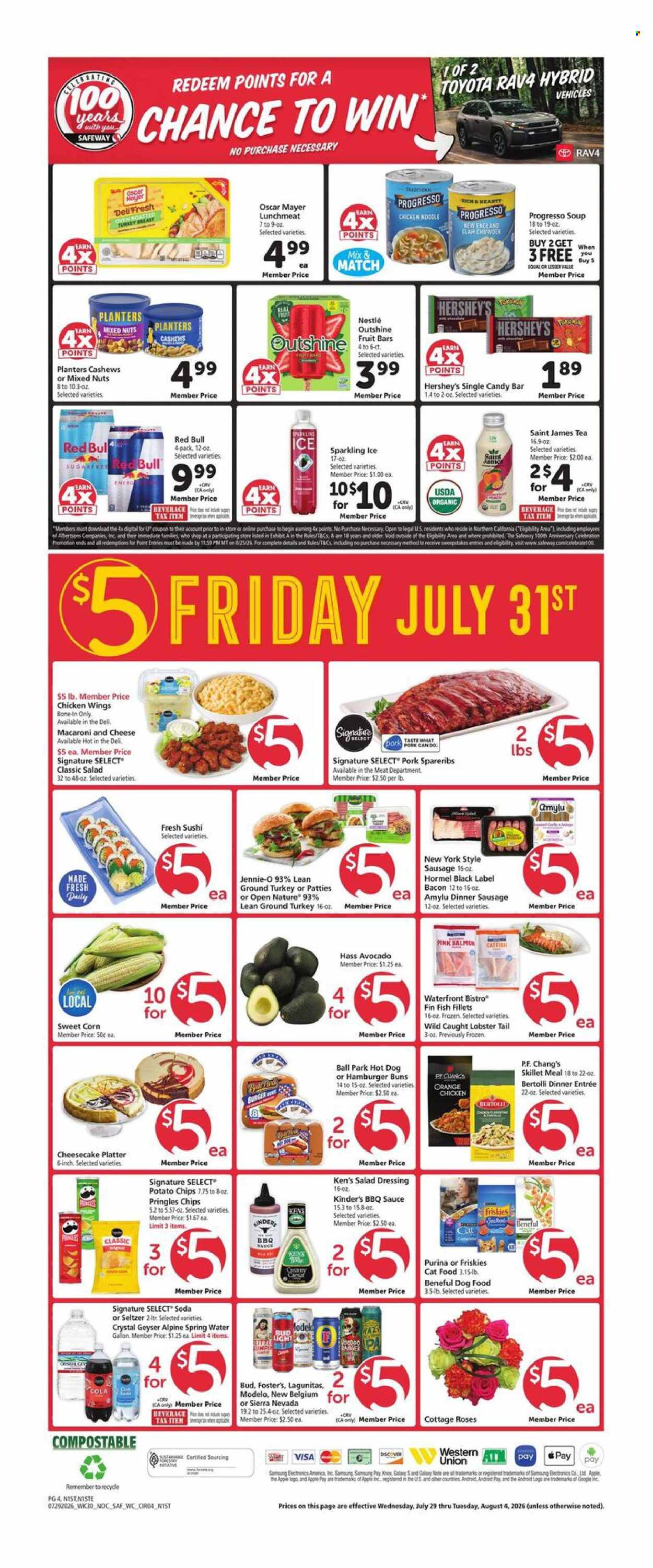 Safeway ad  - 07.29.2026 - 08.04.2026. Page 4