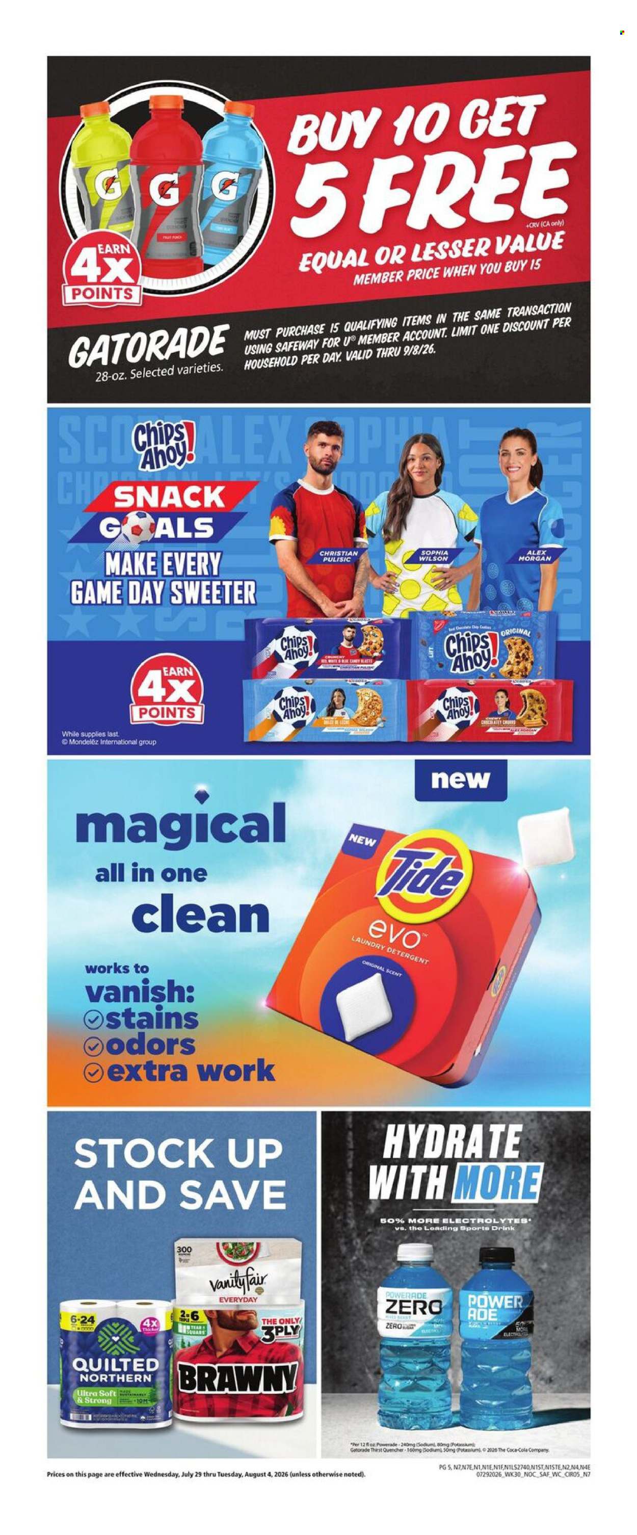 Safeway ad  - 07.29.2026 - 08.04.2026. Page 5