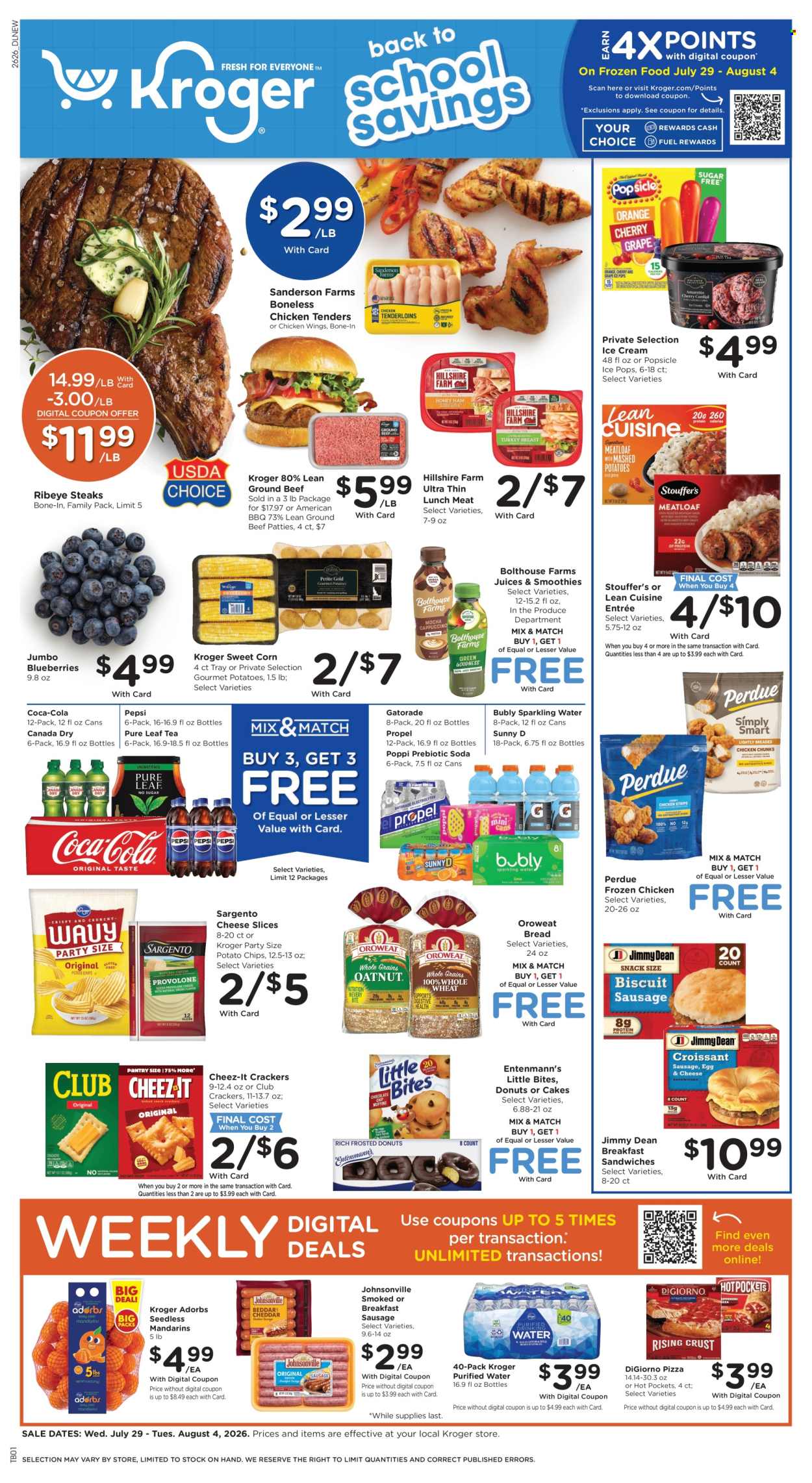 Kroger ad  - 07.29.2026 - 08.04.2026. Page 1