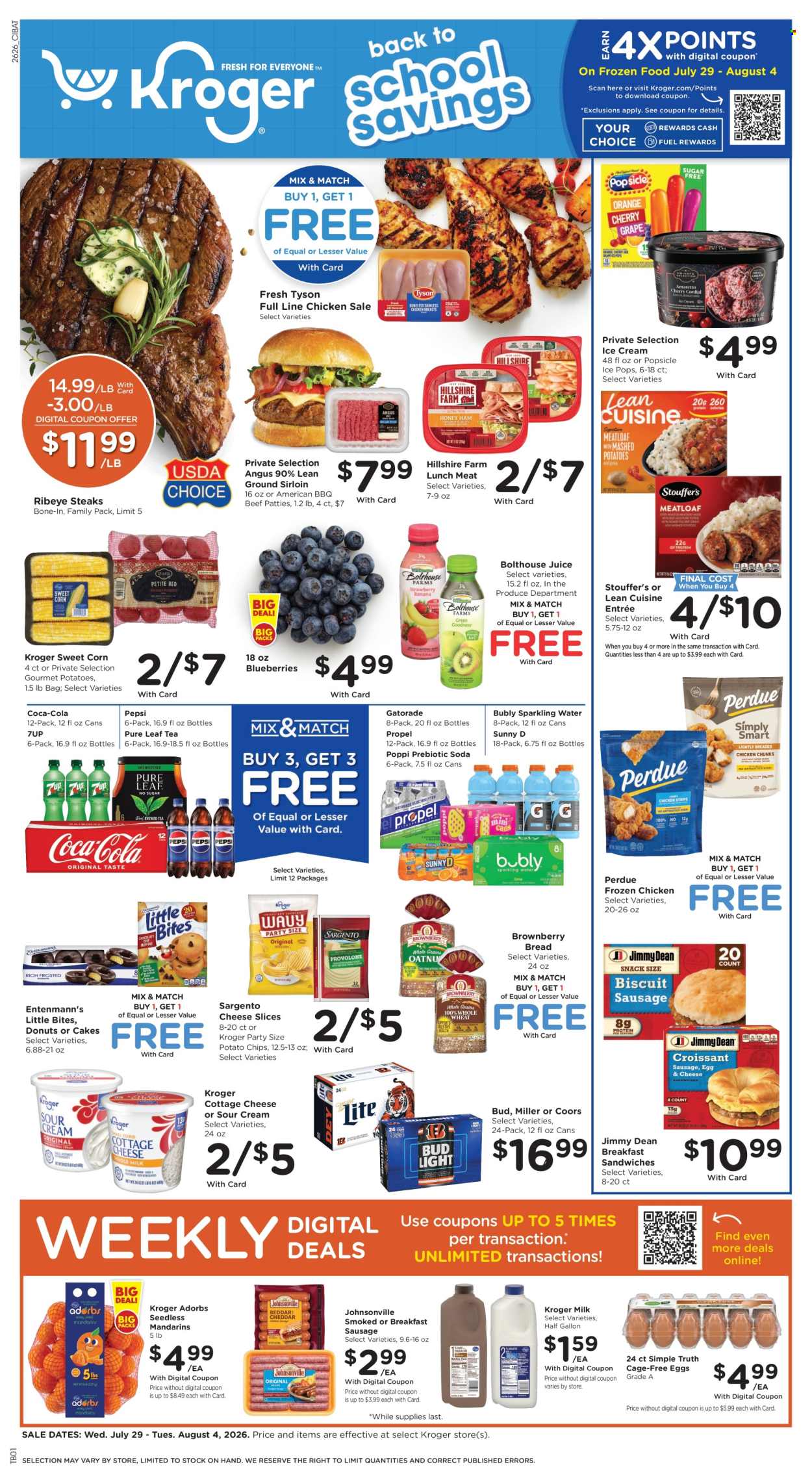 Kroger ad  - 07.29.2026 - 08.04.2026. Page 1