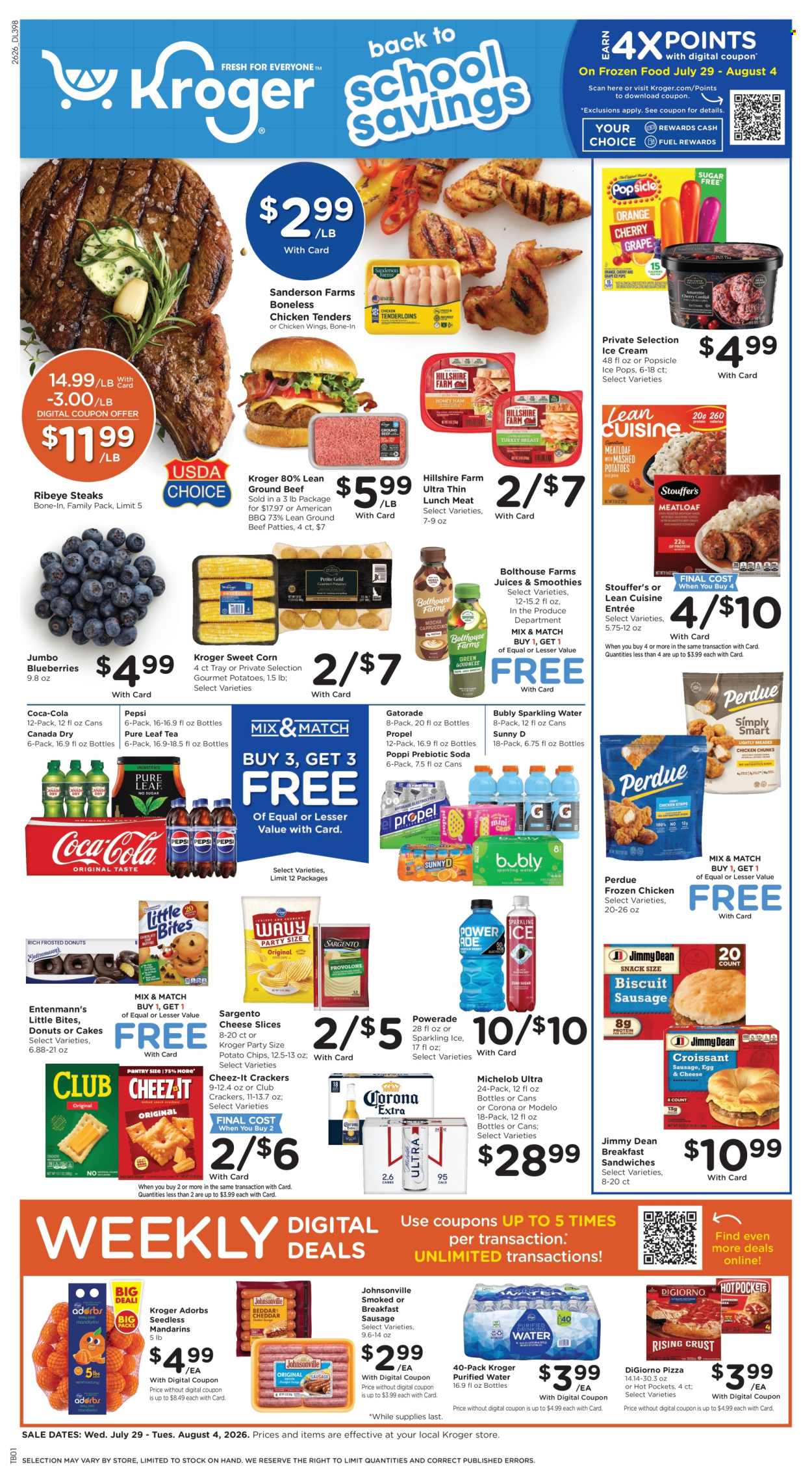 Kroger ad  - 07.29.2026 - 08.04.2026. Page 1