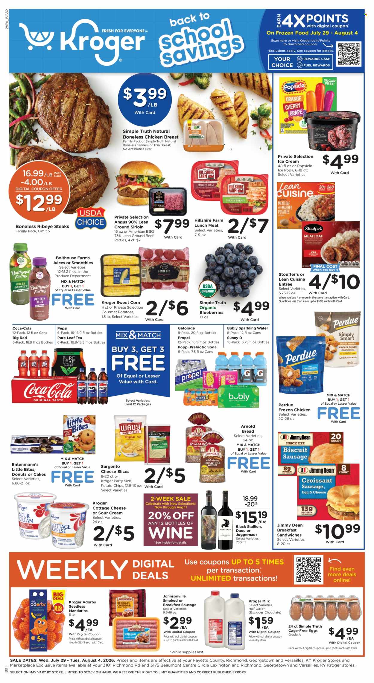 Kroger ad  - 07.29.2026 - 08.04.2026. Page 1