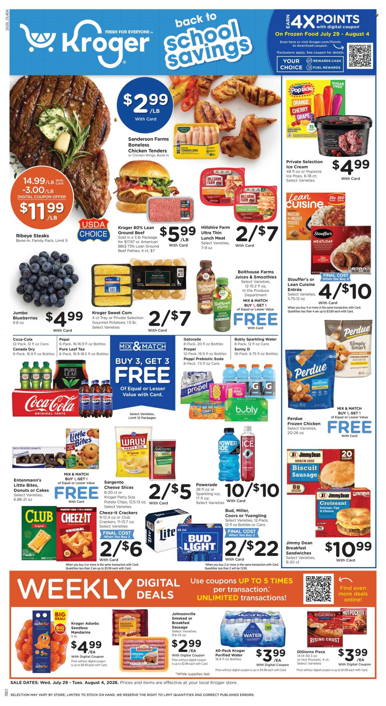 Kroger ad  - 07.29.2026 - 08.04.2026. Page 1
