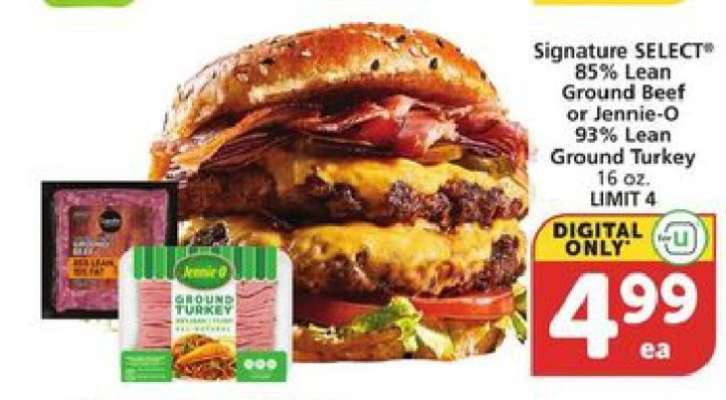 Signature SELECT Ground Beef or Jennie-O Ground Turkey