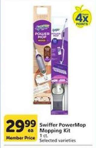 Swiffer PowerMop Mopping Kit