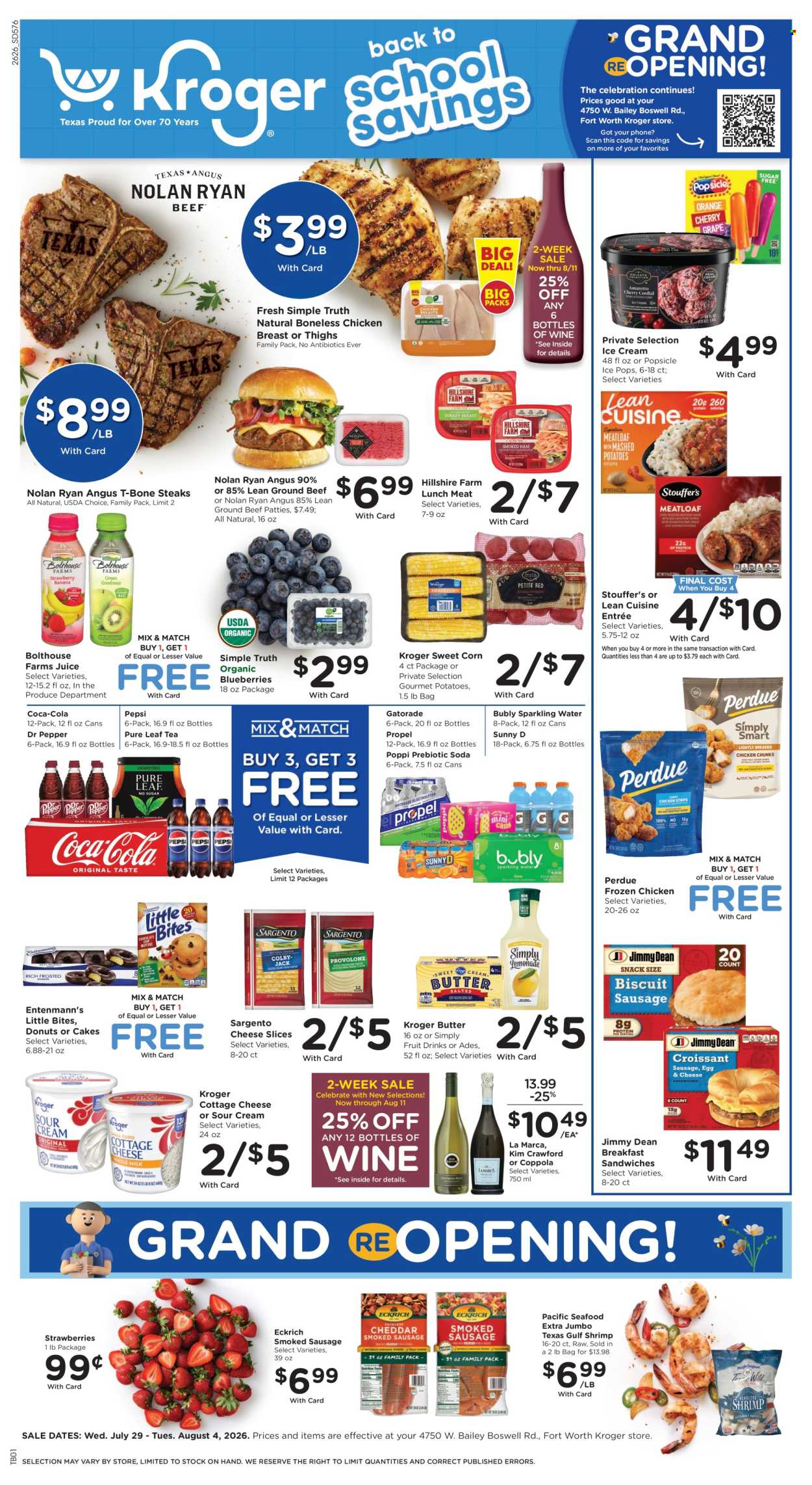 Kroger ad  - 07.29.2026 - 08.04.2026. Page 1