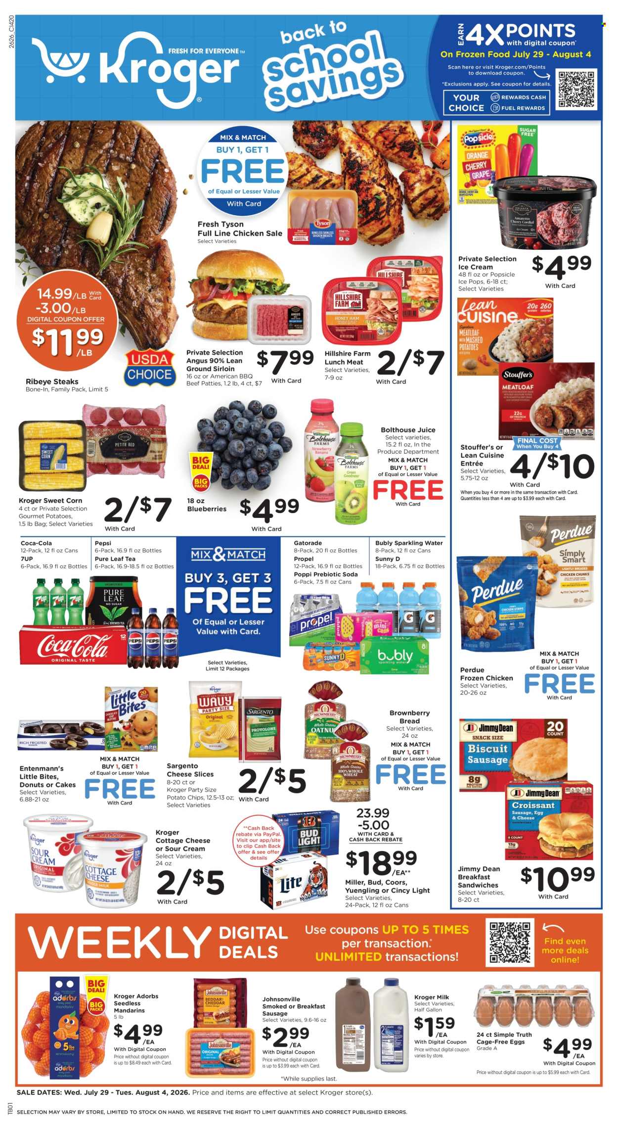 Kroger ad  - 07.29.2026 - 08.04.2026. Page 1