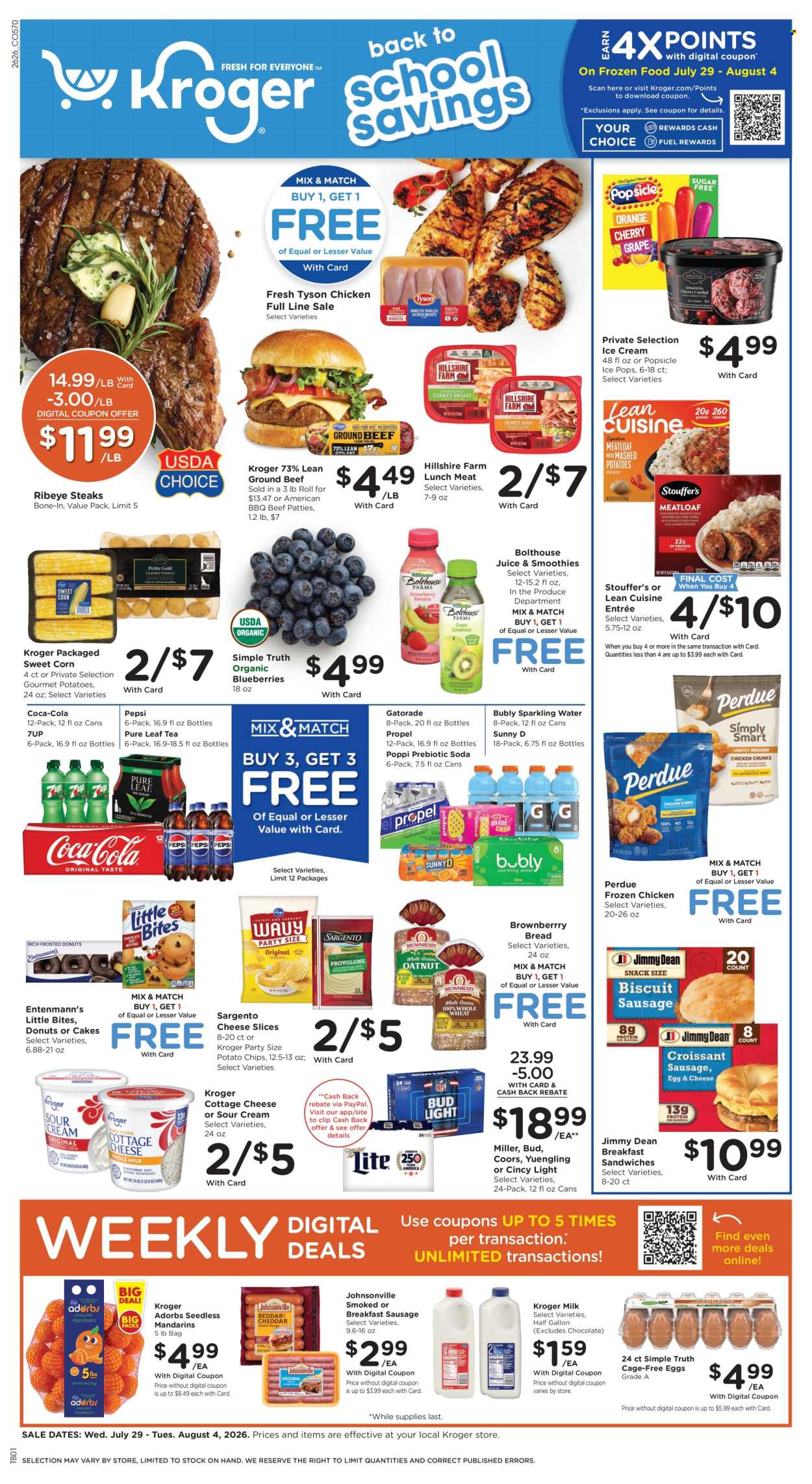 Kroger ad  - 07.29.2026 - 08.04.2026. Page 1