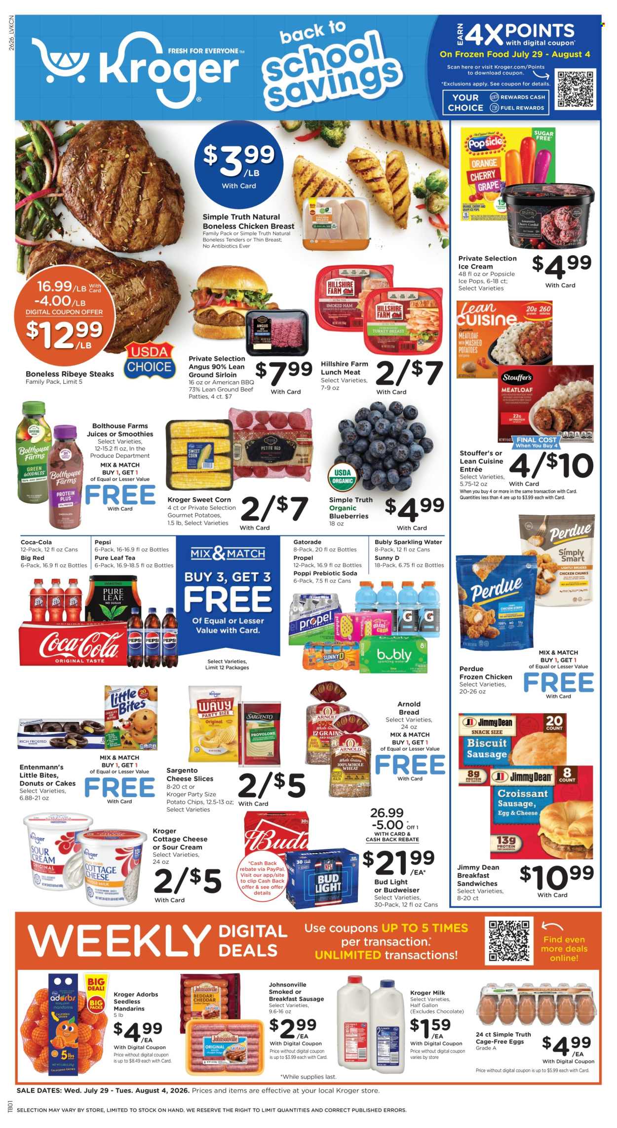 Kroger ad  - 07.29.2026 - 08.04.2026. Page 1