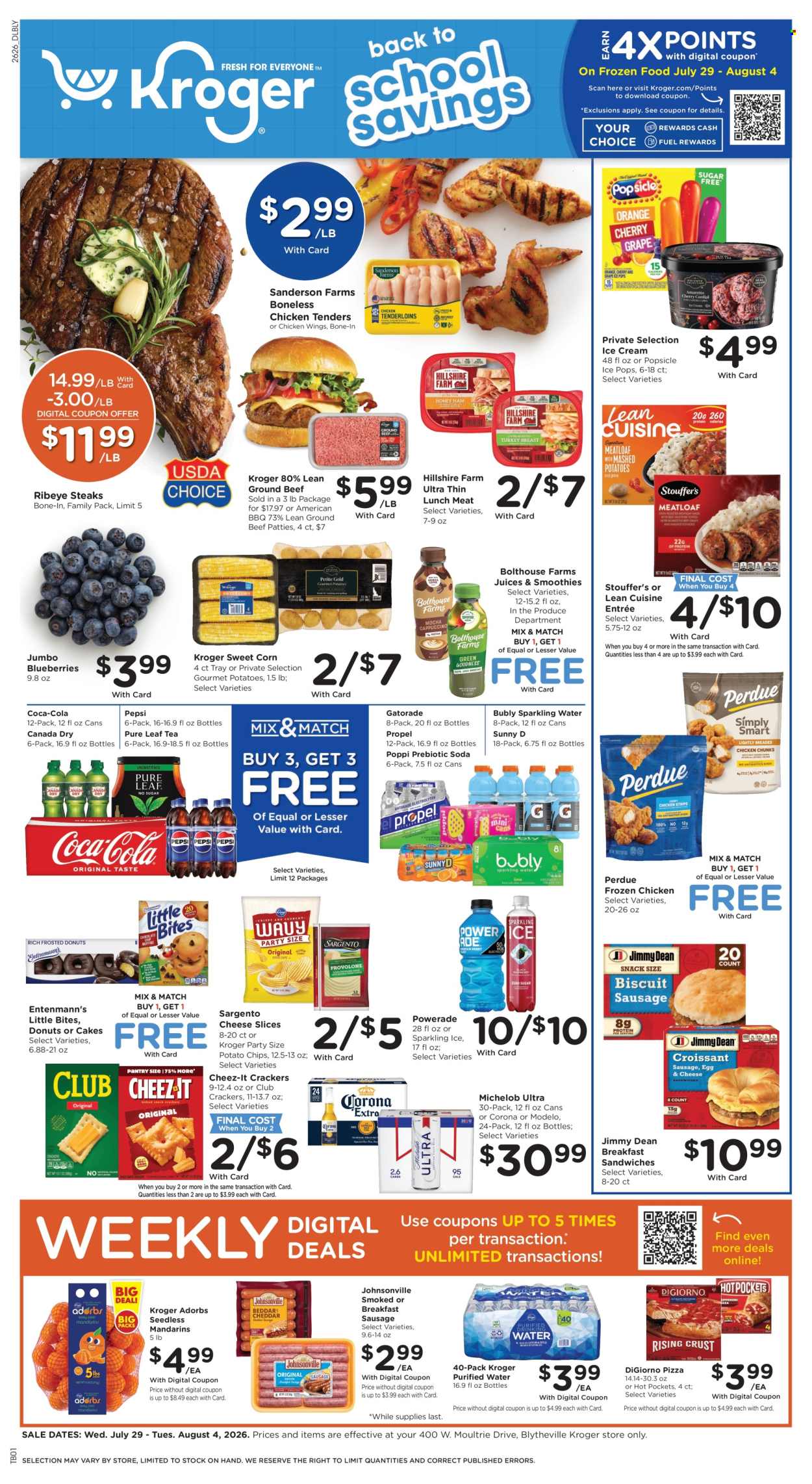Kroger ad  - 07.29.2026 - 08.04.2026. Page 1