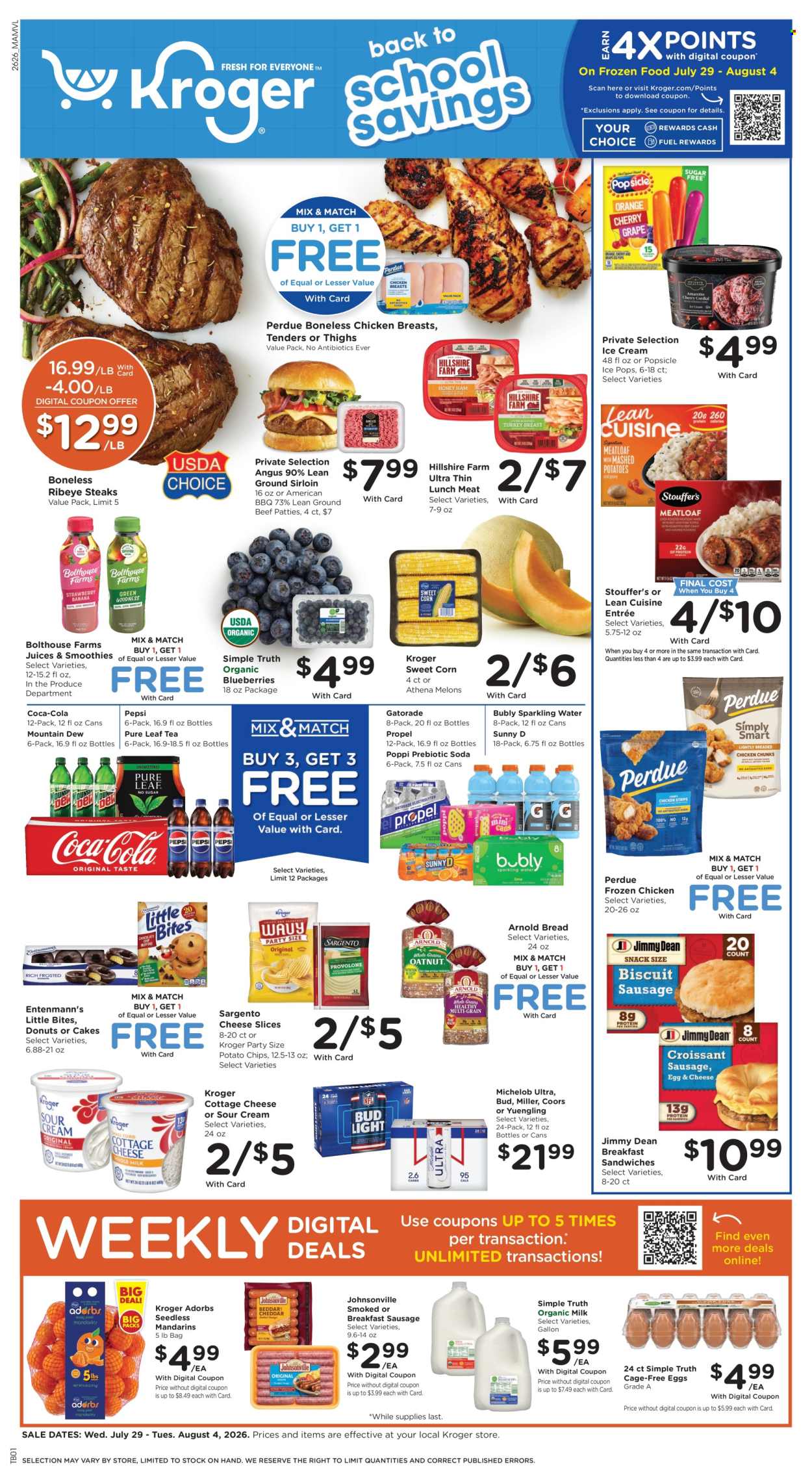 Kroger ad  - 07.29.2026 - 08.04.2026. Page 1