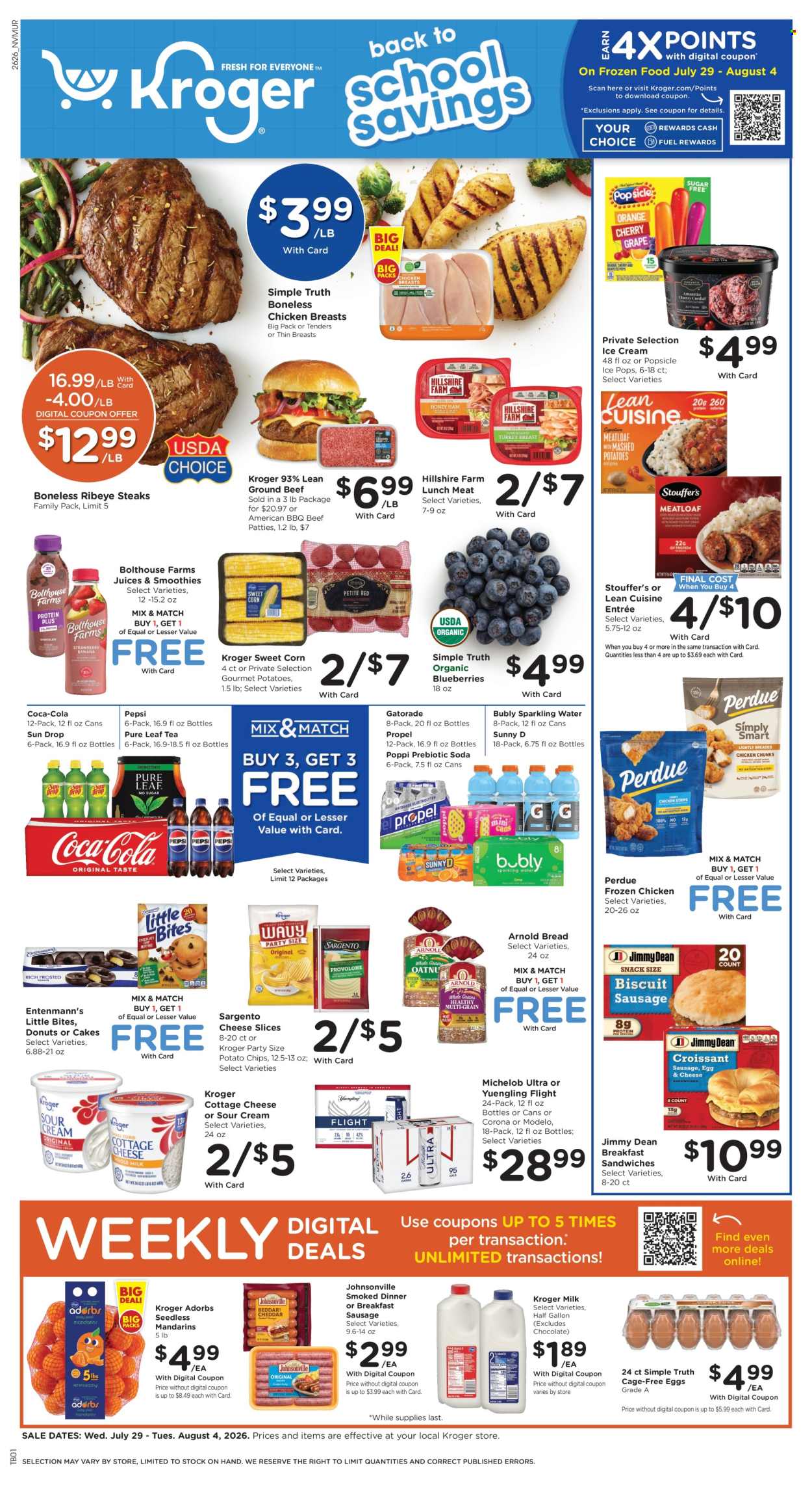 Kroger ad  - 07.29.2026 - 08.04.2026. Page 1